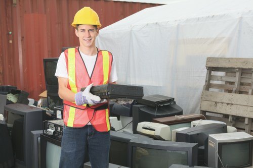 Residents participating in Kentishtown's recycling program